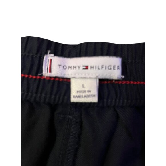 Tommy Hilfiger Belted Shorts Womens L NEW Dark Blue - Picture 7 of 13